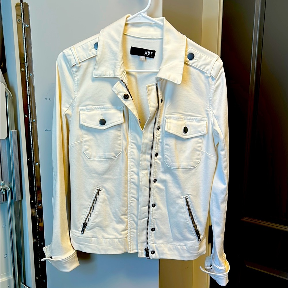 Kut From The Kloth Cream Jacket
